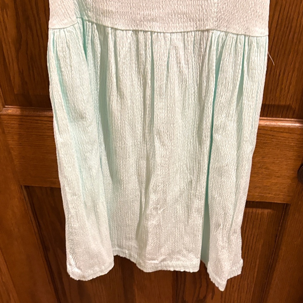 Francesca's Collections Light Green Ruffle Mini Dress - Picture 2 of 7